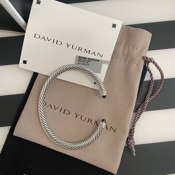 ❌SOLD❌. David Yurman
Cable Classics Bracelet with Onyx & Diamonds/5mm - Picture 8 of 10